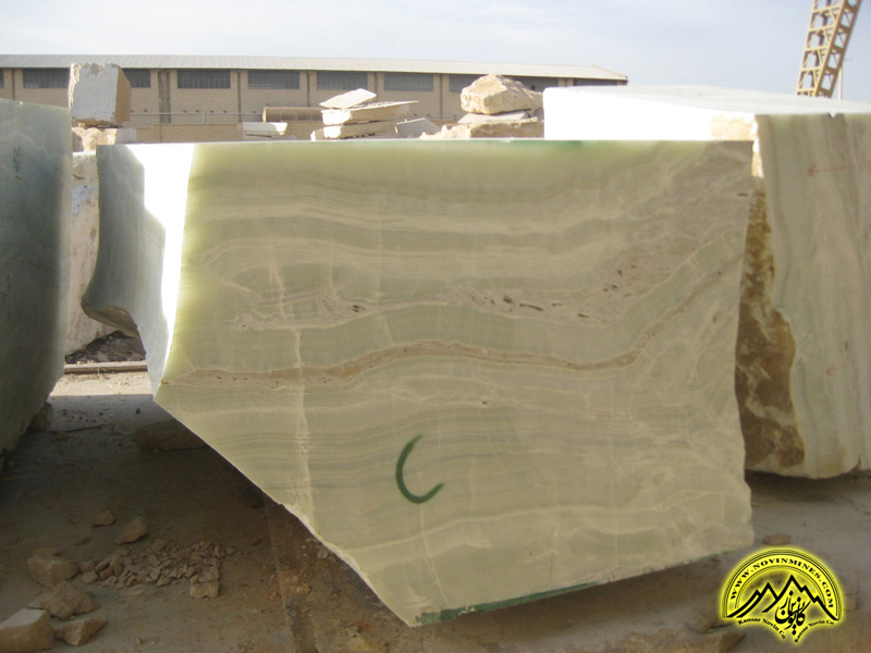سنگ مرمر سبز شرکت اکتشافات میکائیل